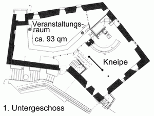 Kloster Horb-Lageplan 1.UG